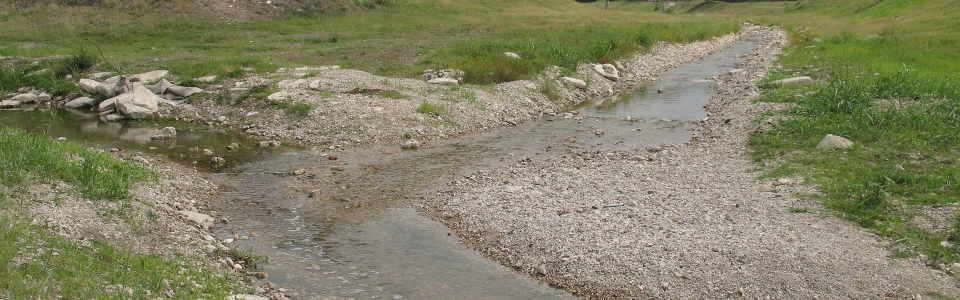 Martinez Creek at Confluence with Alazan Creek